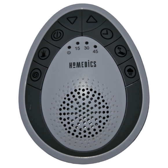 Homedics Sound Spa Mini White Noise Portable Sound Machine W/Timer & Stand - Picture 6 of 8